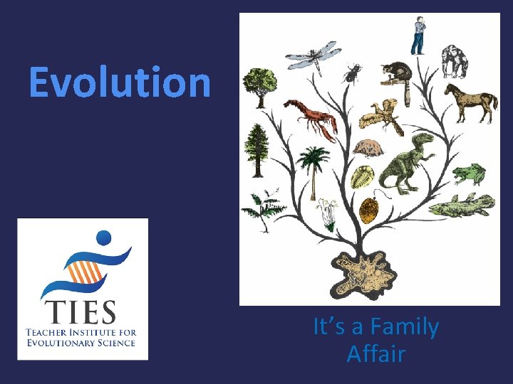 Evolution It’s a Family Affair 