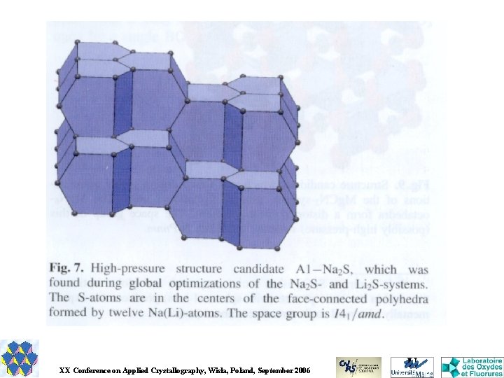 XX Conference on Applied Crystallography, Wisla, Poland, September 2006 