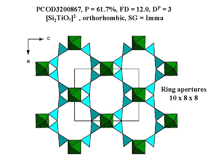 PCOD 3200867, P = 61. 7%, FD = 12. 0, DP = 3 [Si