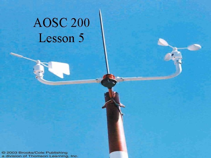 AOSC 200 Lesson 5 