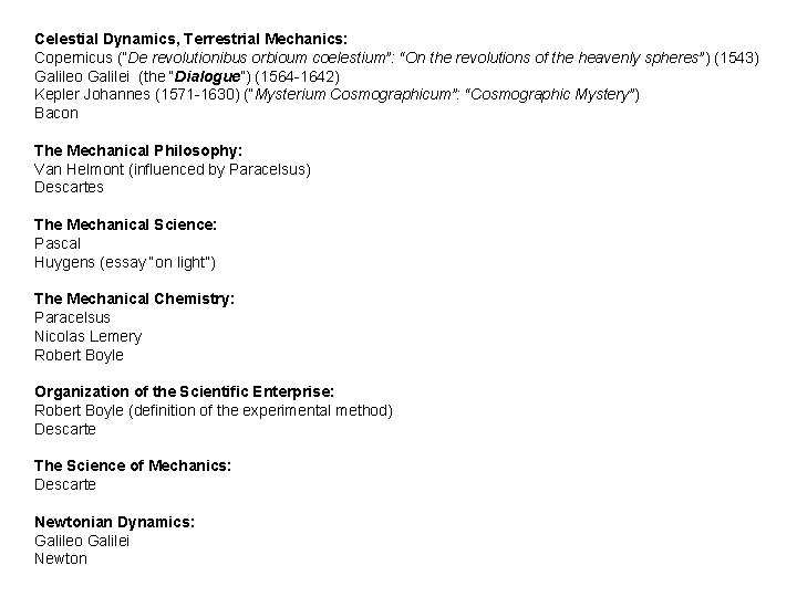 Celestial Dynamics, Terrestrial Mechanics: Copernicus (“De revolutionibus orbioum coelestium”: “On the revolutions of the Celestial Dynamics, Terrestrial Mechanics: Copernicus (“De revolutionibus orbioum coelestium”: “On the revolutions of the