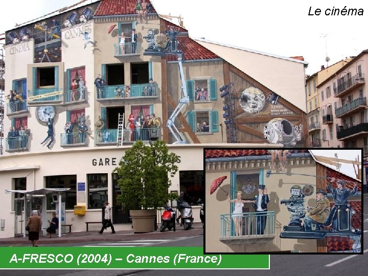 Le cinéma A-FRESCO (2004) – Cannes (France) 