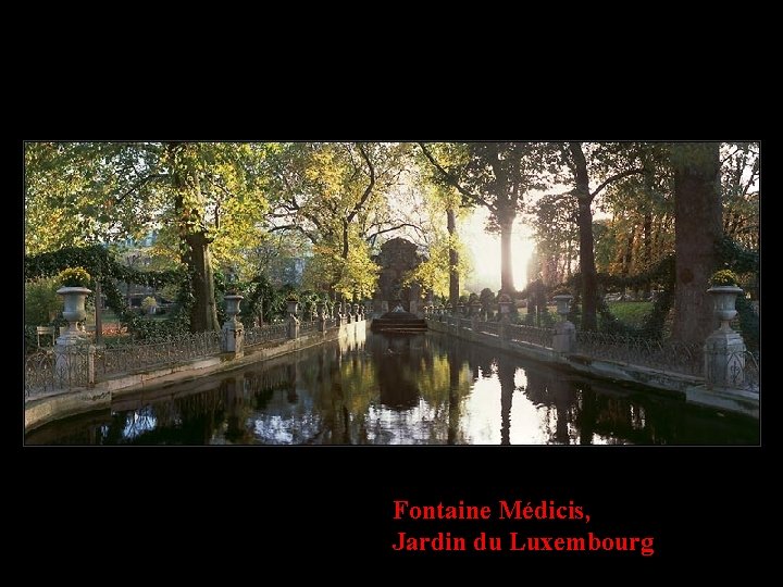 Fontaine Médicis, Jardin du Luxembourg 