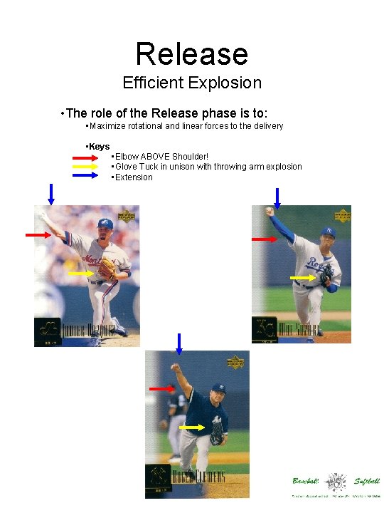 Release Efficient Explosion • The role of the Release phase is to: • Maximize