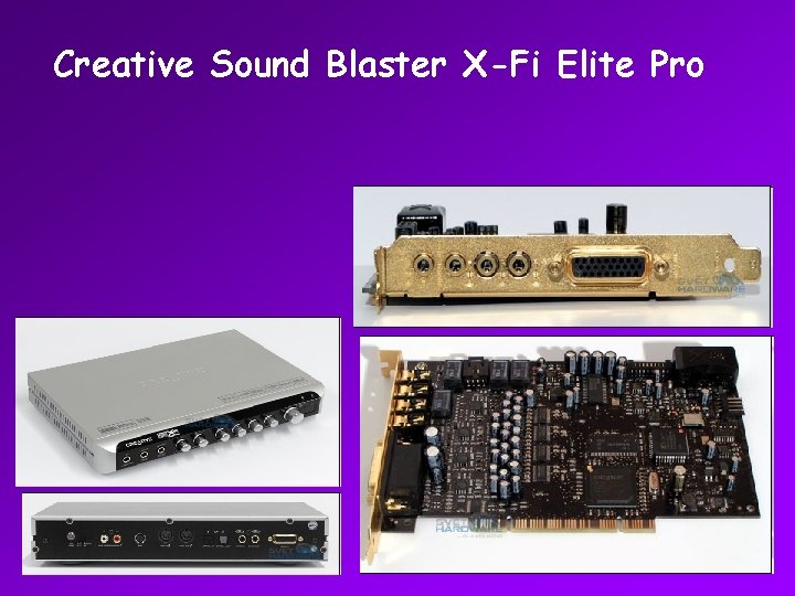 Creative Sound Blaster X-Fi Elite Pro 