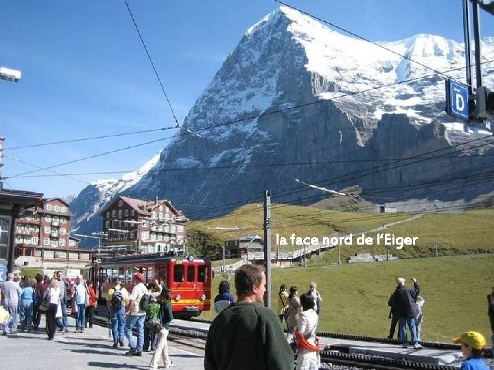 la face nord de l‘Eiger 