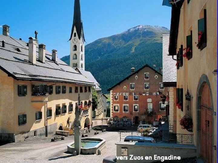 vers Zuos en Engadine 