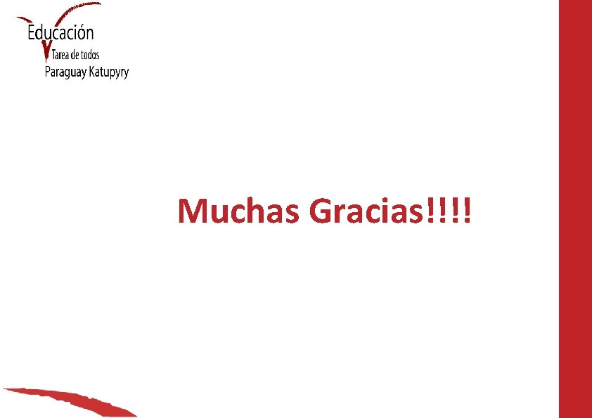 Muchas Gracias!!!! 