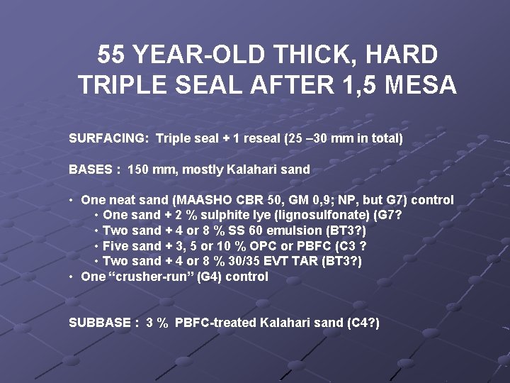 55 YEAR-OLD THICK, HARD TRIPLE SEAL AFTER 1, 5 MESA SURFACING: Triple seal +