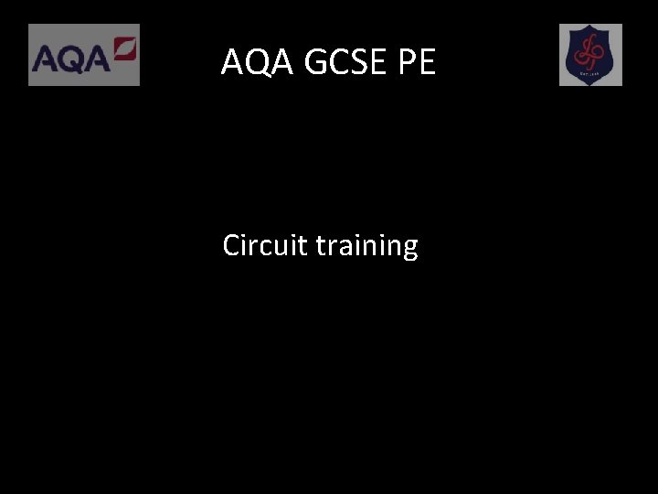 AQA GCSE PE Circuit training 