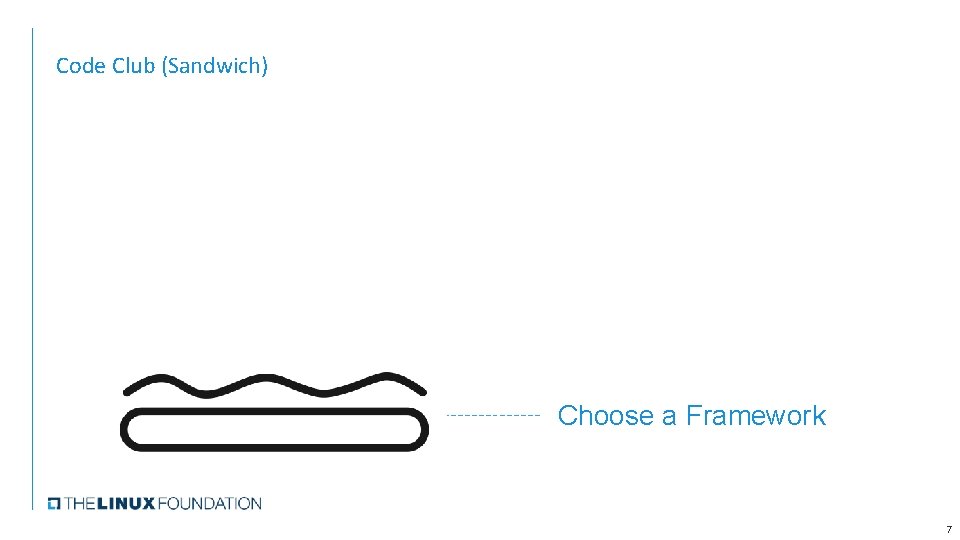 Code Club (Sandwich) Choose a Framework 7 Code Club (Sandwich) Choose a Framework 7