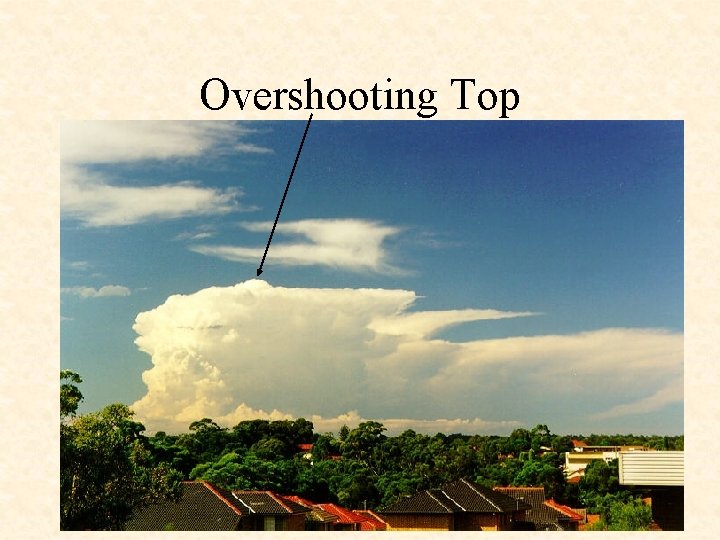 Overshooting Top 