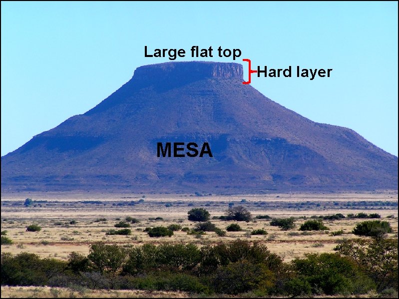 Large flat top Hard layer MESA 