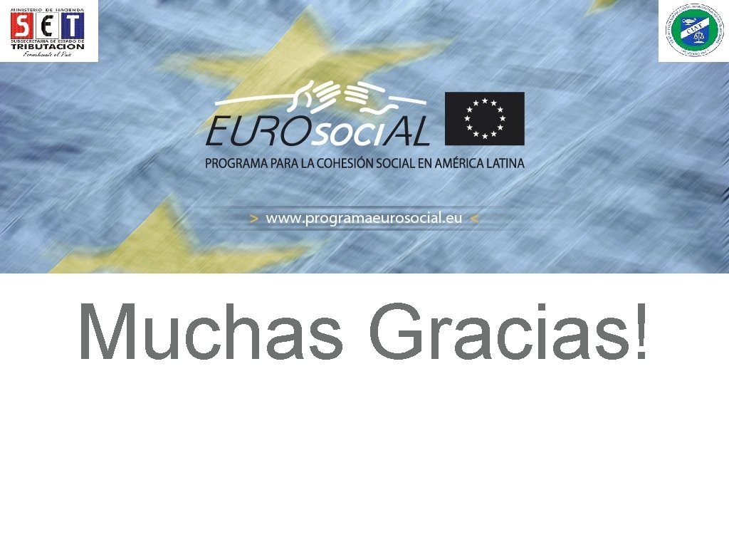 Muchas Gracias! 