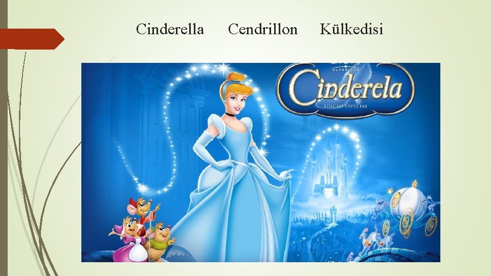 Cinderella Cendrillon Külkedisi 