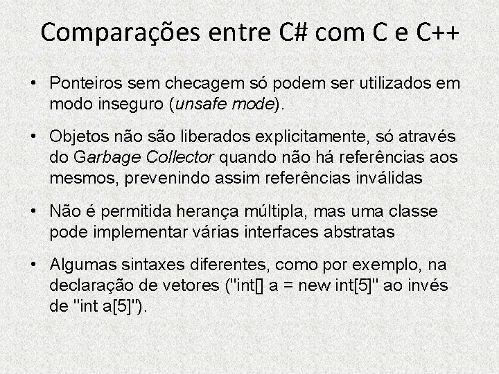 C Artur Rauen Luciano Peixoto Resumo O que