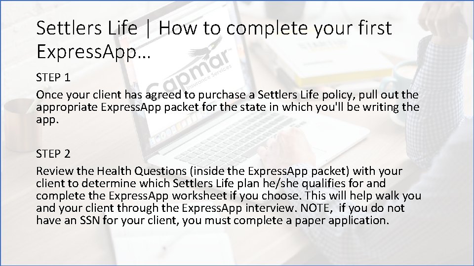 Settlers Life | How to complete your first Express. App… STEP 1 Once your