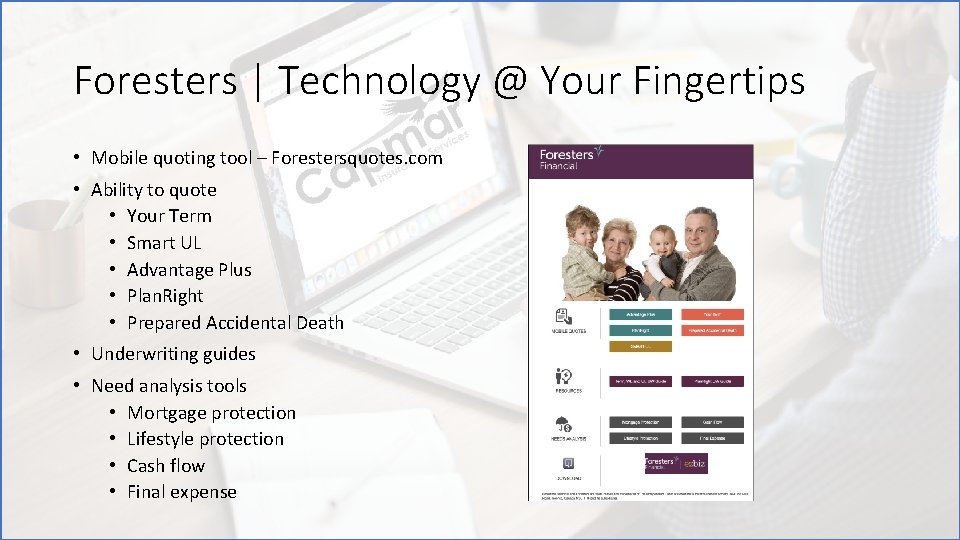 Foresters | Technology @ Your Fingertips • Mobile quoting tool – Forestersquotes. com •