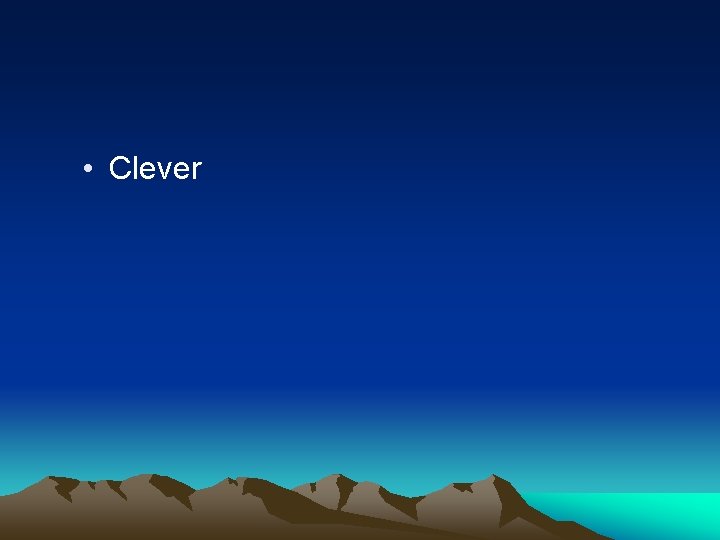  • Clever 