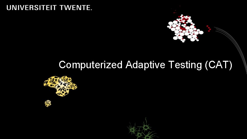 Computerized Adaptive Testing (CAT) 