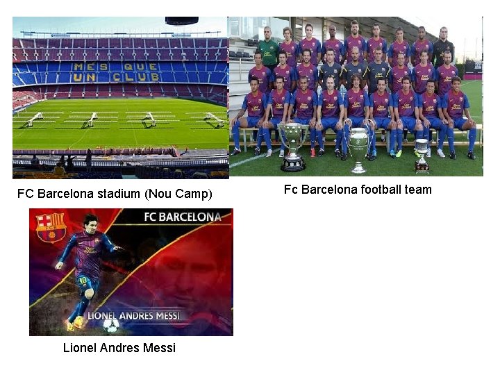 FC Barcelona stadium (Nou Camp) Lionel Andres Messi Fc Barcelona football team 