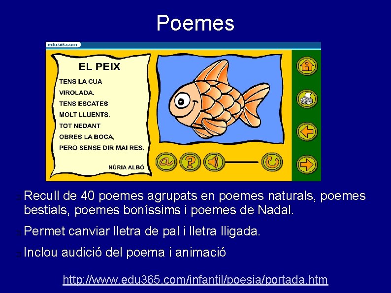 Poemes � Recull de 40 poemes agrupats en poemes naturals, poemes bestials, poemes boníssims