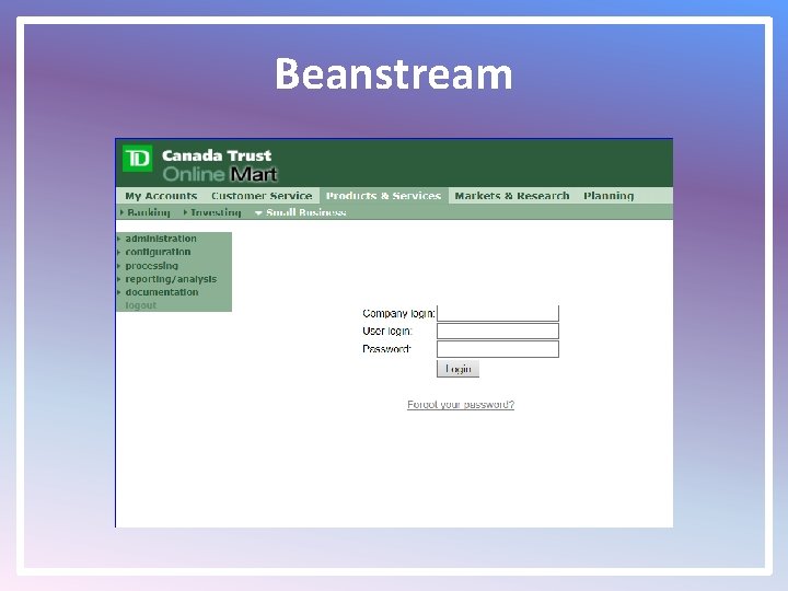 Beanstream 