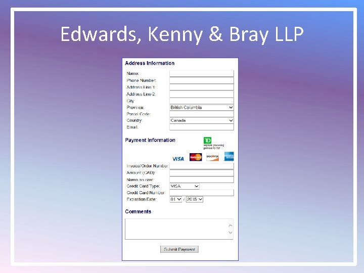 Edwards, Kenny & Bray LLP 