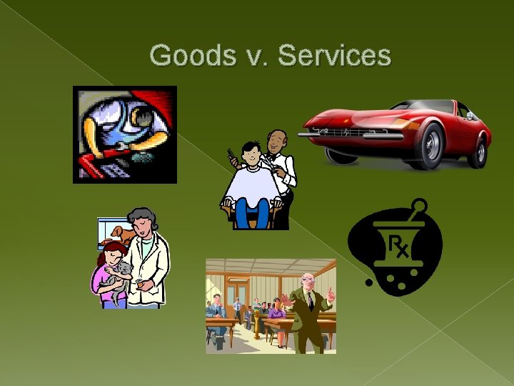 Goods v. Services 