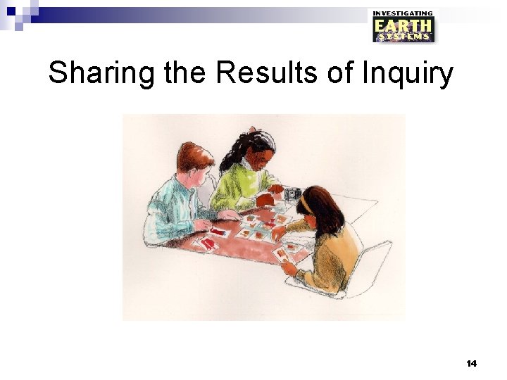 Sharing the Results of Inquiry 14 