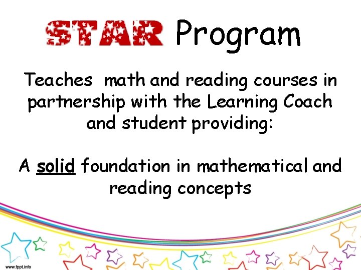 Star Program Discipline Program Welcome to the 2014 2015 STAR 7 Class