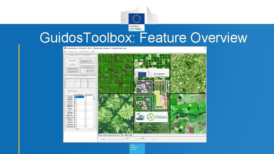 Guidos. Toolbox: Feature Overview 1 