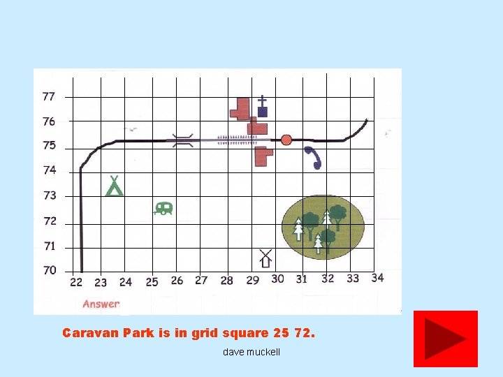 Caravan Park is in grid square 25 72. dave muckell 