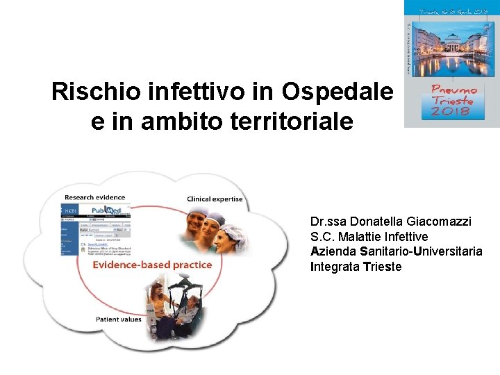 Rischio infettivo in Ospedale e in ambito territoriale Dr. ssa Donatella Giacomazzi S. C.