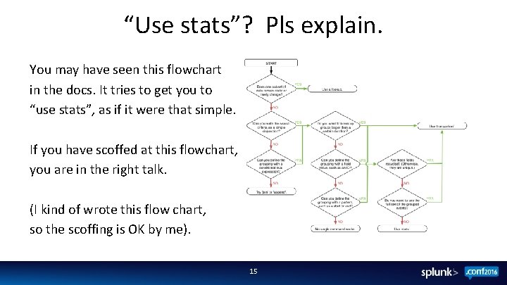 “Use stats”? Pls explain. You may have seen this flowchart in the docs. It