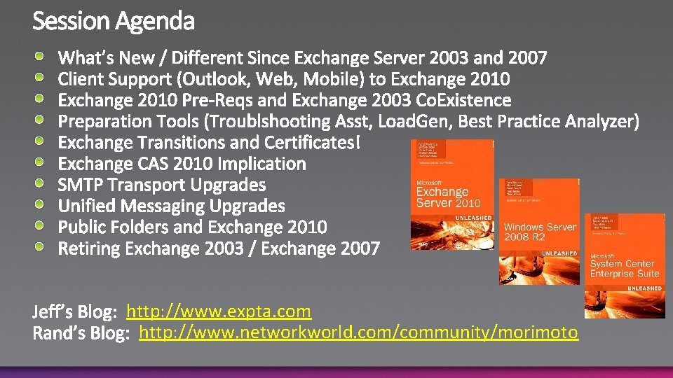 http: //www. expta. com http: //www. networkworld. com/community/morimoto 