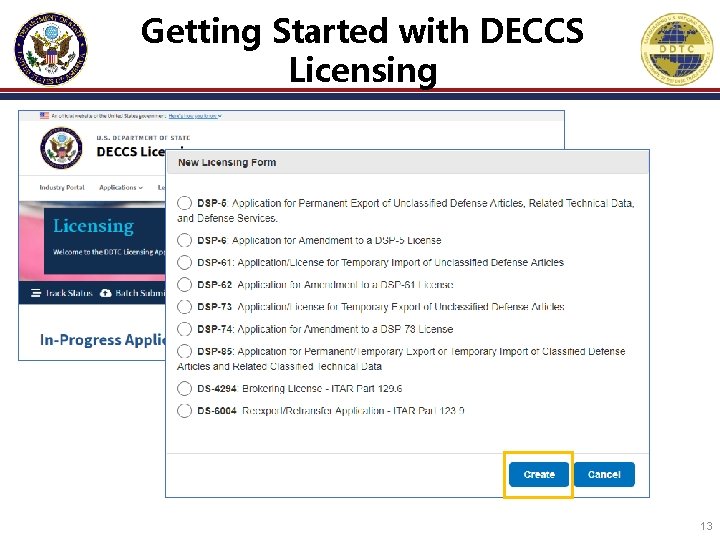 Getting Started with DECCS Licensing 13 