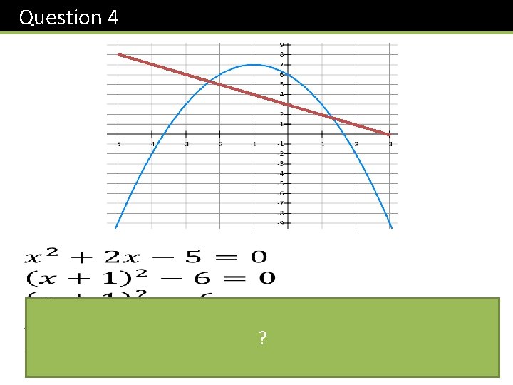 Question 4 ? 