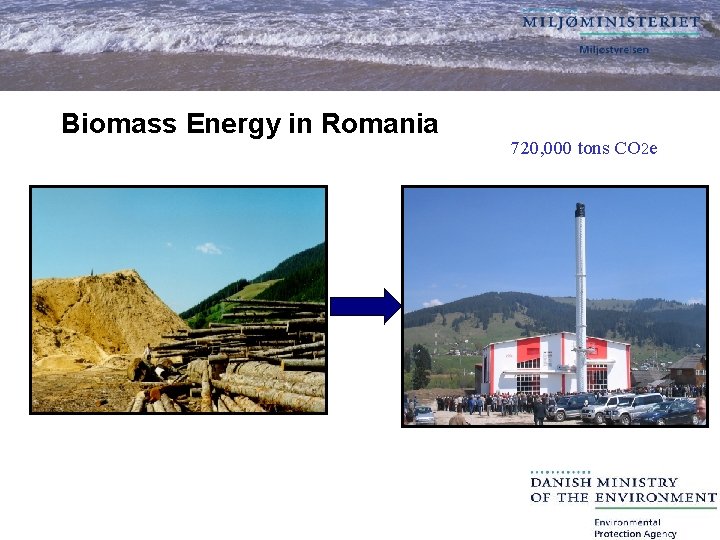 Biomass Energy in Romania 720, 000 tons CO 2 e 
