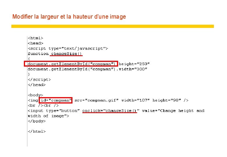 Modifier la largeur et la hauteur d’une image 