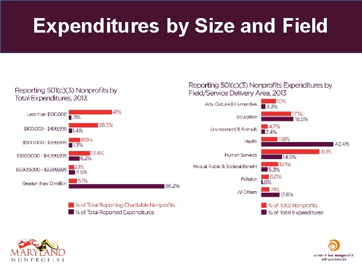 Expenditures by Size and Field 