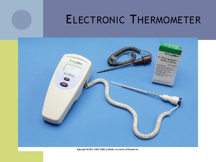 E LECTRONIC T HERMOMETER 