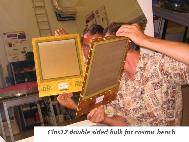 08/10/2010 CEA DSM Irfu Clas 12 double sided bulk for cosmic bench -Stephan AUNE-