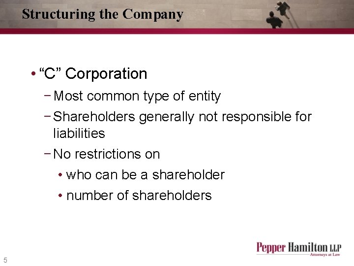 Temple University Legal 101 Business Planning Workshop February