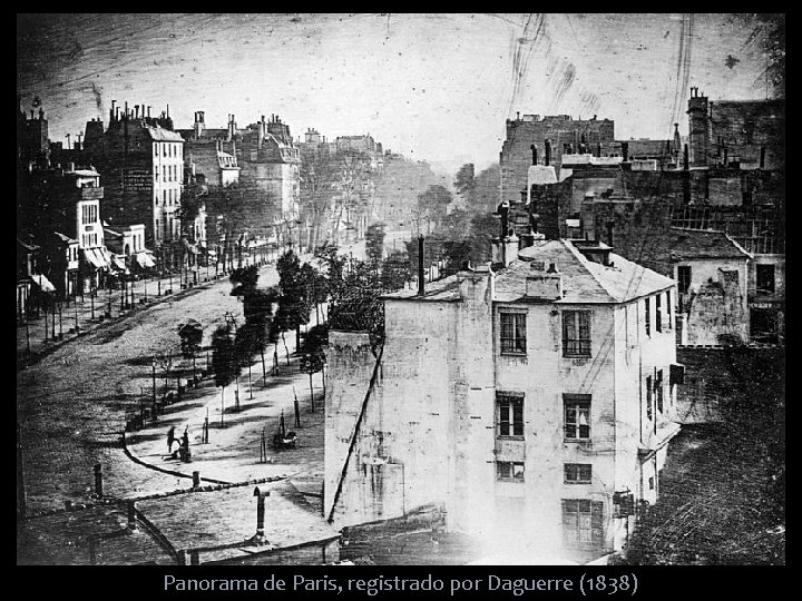 Panorama de Paris, registrado por Daguerre (1838) 