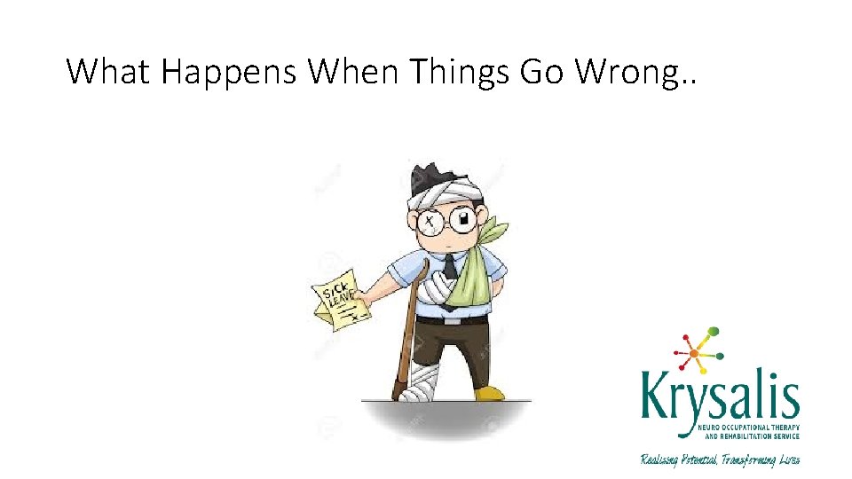 What Happens When Things Go Wrong. . 