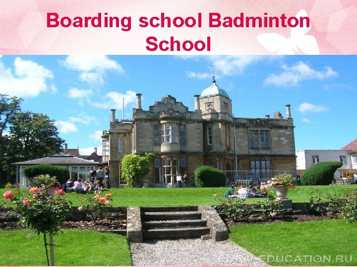 Boarding school Badminton School 