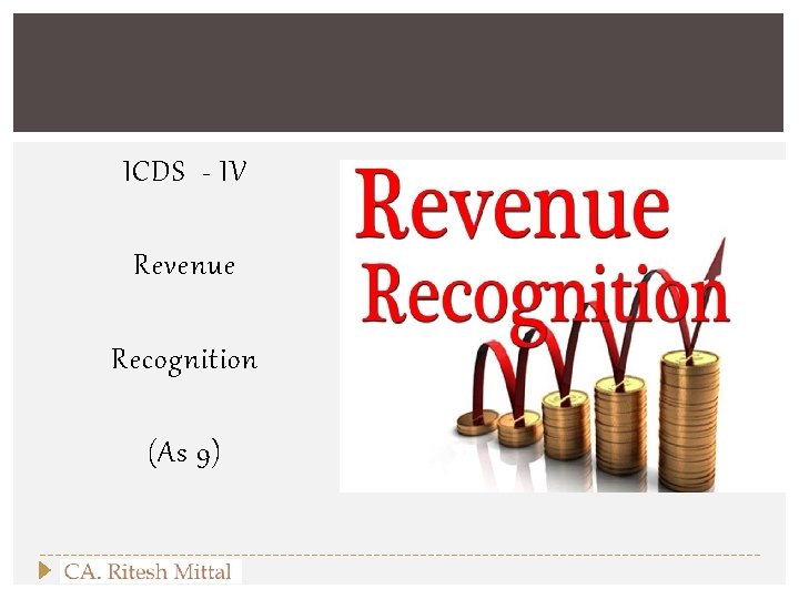 ICDS - IV Revenue Recognition (As 9) 