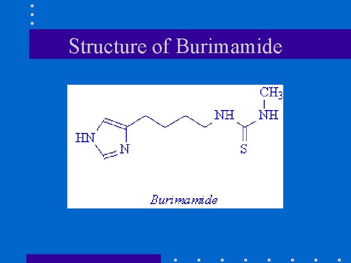 Structure of Burimamide 