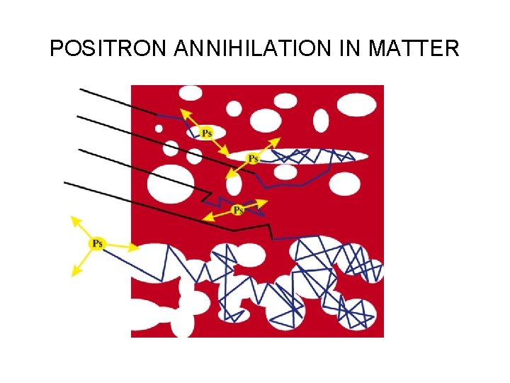 POSITRON ANNIHILATION IN MATTER 